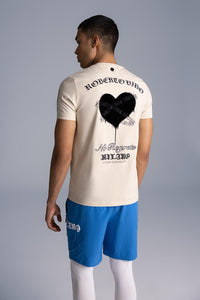 ROBERTO VINO Heart T-shirt (BEIGE)