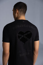 Load image into Gallery viewer, ROBERTO VINO Heart T-shirt (BLACK)