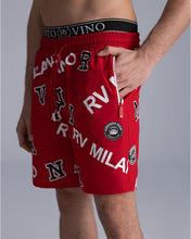 Load image into Gallery viewer, ROBERTO VINO Sicily Swimming Trunks (RED)