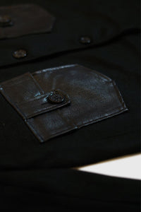 THC Power Wool Coat (Black)