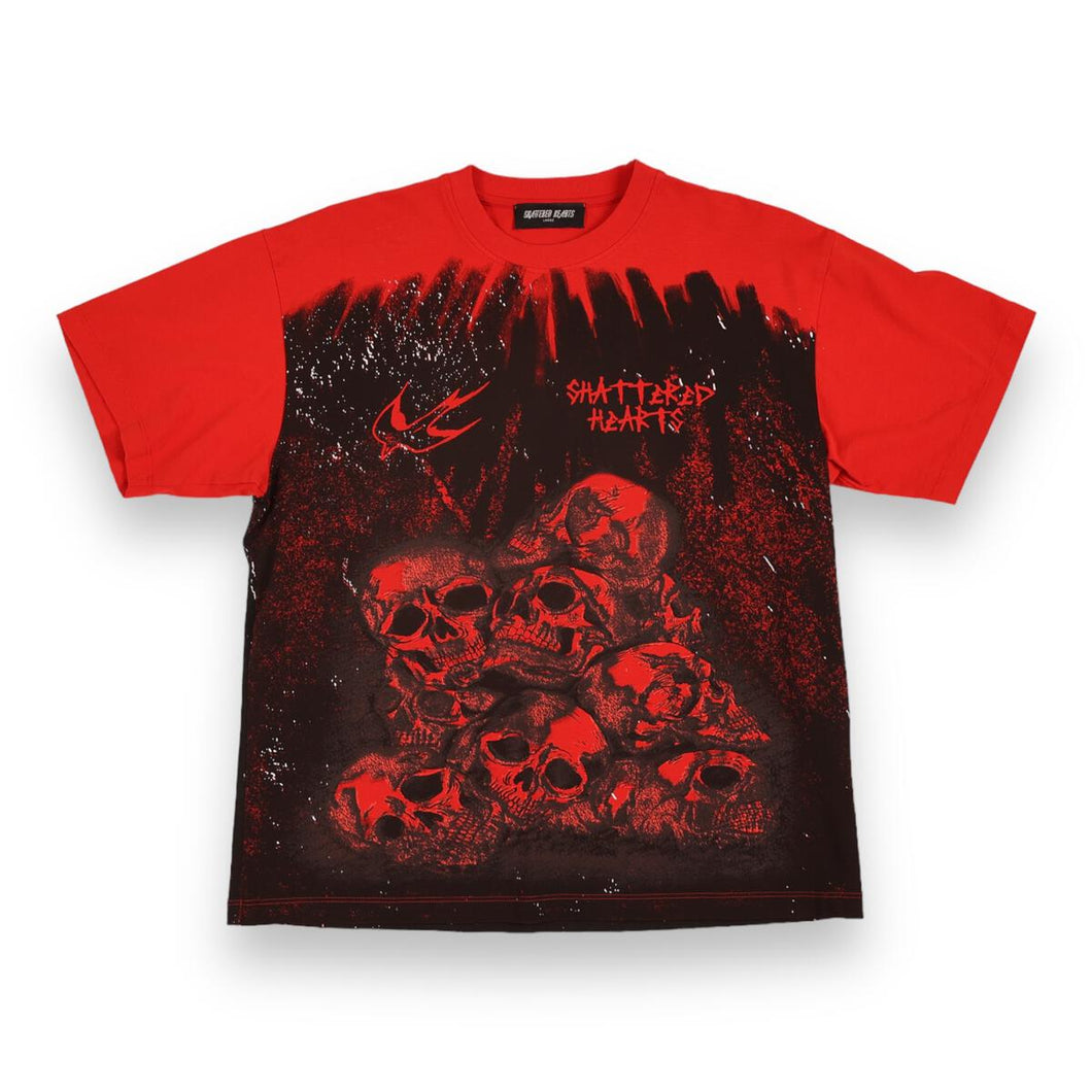 Shattered Hearts THE DEAD Shirt (RED)