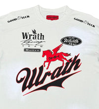 Load image into Gallery viewer, Wrathboy WRATH GOOD LUCK RACING TEE (NATURAL)