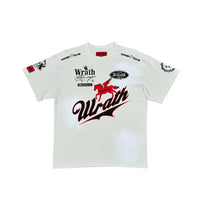 Load image into Gallery viewer, Wrathboy WRATH GOOD LUCK RACING TEE (NATURAL)