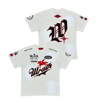 Load image into Gallery viewer, Wrathboy WRATH GOOD LUCK RACING TEE (NATURAL)