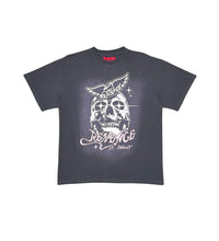 Load image into Gallery viewer, WRATHBOY A BULLET FOR THE DEVIL TEE (DK GREY)