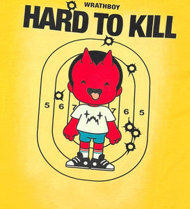 WRATHBOY H2K HARD TO KILL TEE (YELLOW)