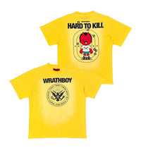 Load image into Gallery viewer, WRATHBOY H2K HARD TO KILL TEE (YELLOW)