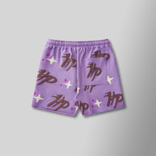 Load image into Gallery viewer, Hyde Park Puff the Magic Pattern Shorts (Purple)