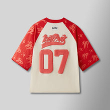 Load image into Gallery viewer, Hyde Park Vintage Raglan (Scrimmage Red)