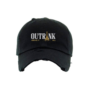 Outrnk Above It All Girl Dad Hat (Black)