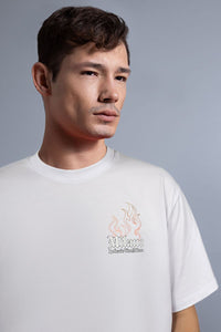 ROBERTO VINO Milano Fire T-shirt (WHITE)