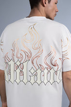 Load image into Gallery viewer, ROBERTO VINO Milano Fire T-shirt (WHITE)