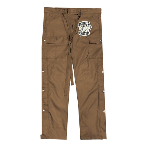 MIXED EMOTIONS Angel Nylon Cargos (Brown)