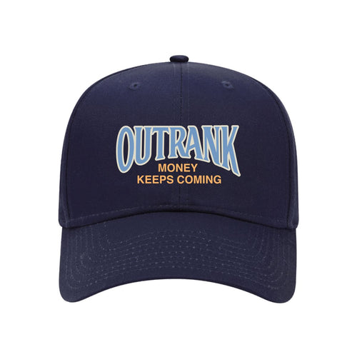 Outrnk Money Keeps Coming Snapback (Navy)