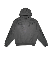 Load image into Gallery viewer, Wrathboy SNAKE HIT HOODIE (DK GREY)