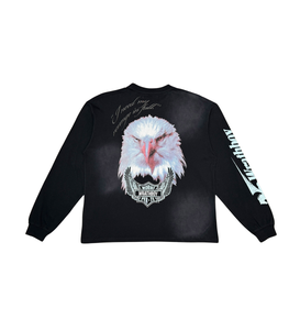 Wrathboy WB EAGLE CREW NECK TEE (BLACK)