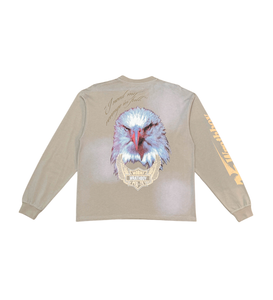 Wrathboy WB EAGLE CREW NECK TEE (TAUPE)