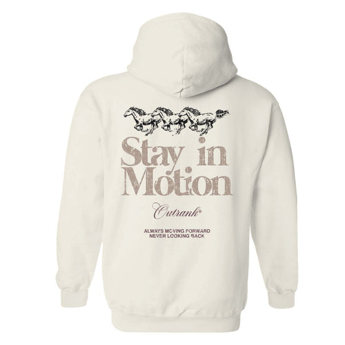 Outrnk Stay In Motion Hoodie (Bone)