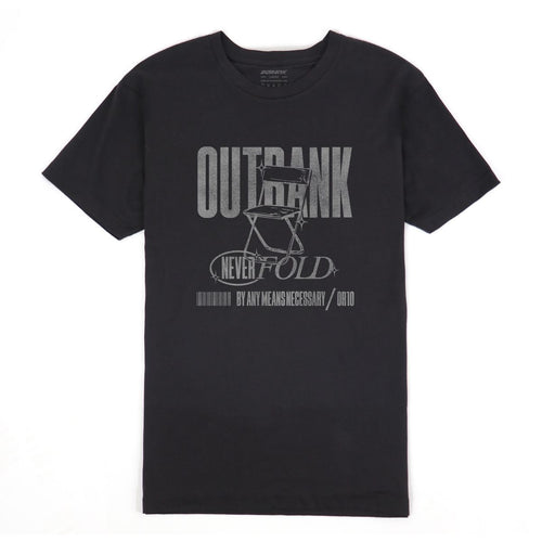 Outrnk Never Fold Tee (Black)