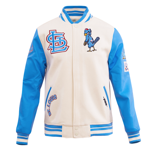 Pro Standard ST. LOUIS CARDINALS RETRO CLASSIC RIB WOOL VARSITY JACKET)