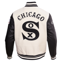 Load image into Gallery viewer, Pro Standard CHICAGO WHITE SOX RETRO CLASSIC RIB WOOL VARSITY JACKET