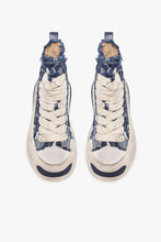 Load image into Gallery viewer, Valabasas &quot;PURPOSE&quot; HIGH INDIGO BLUE SNEAKER