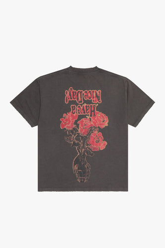 VALABASAS LOVE BOMB VINTAGE BLACK TEE (Vintage Black)