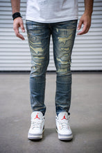 Load image into Gallery viewer, Damati ALVARO PREMIUM STRETCH STRAIGHTFIT DENIM (DIRTY BLUE)