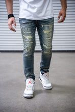 Load image into Gallery viewer, Damati ALVARO PREMIUM STRETCH STRAIGHTFIT DENIM (DIRTY BLUE)