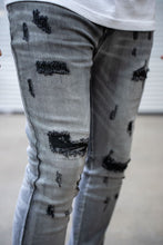 Load image into Gallery viewer, DAMATI MARCUS PREMIUM STRETCH SLIM FIT DENIM (LIGHT GREY)