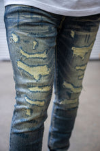 Load image into Gallery viewer, Damati ALVARO PREMIUM STRETCH STRAIGHTFIT DENIM (DIRTY BLUE)