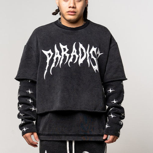 Paradise Lost GALACTIC DOUBLE LAYER TEE (VINTAGE BLACK)