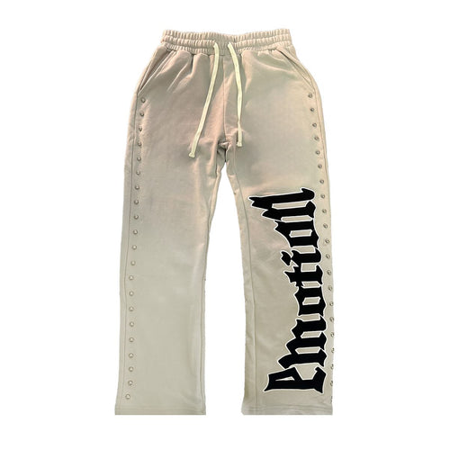 MIXED EMOTIONS Grey 'Crown' Sweatpant