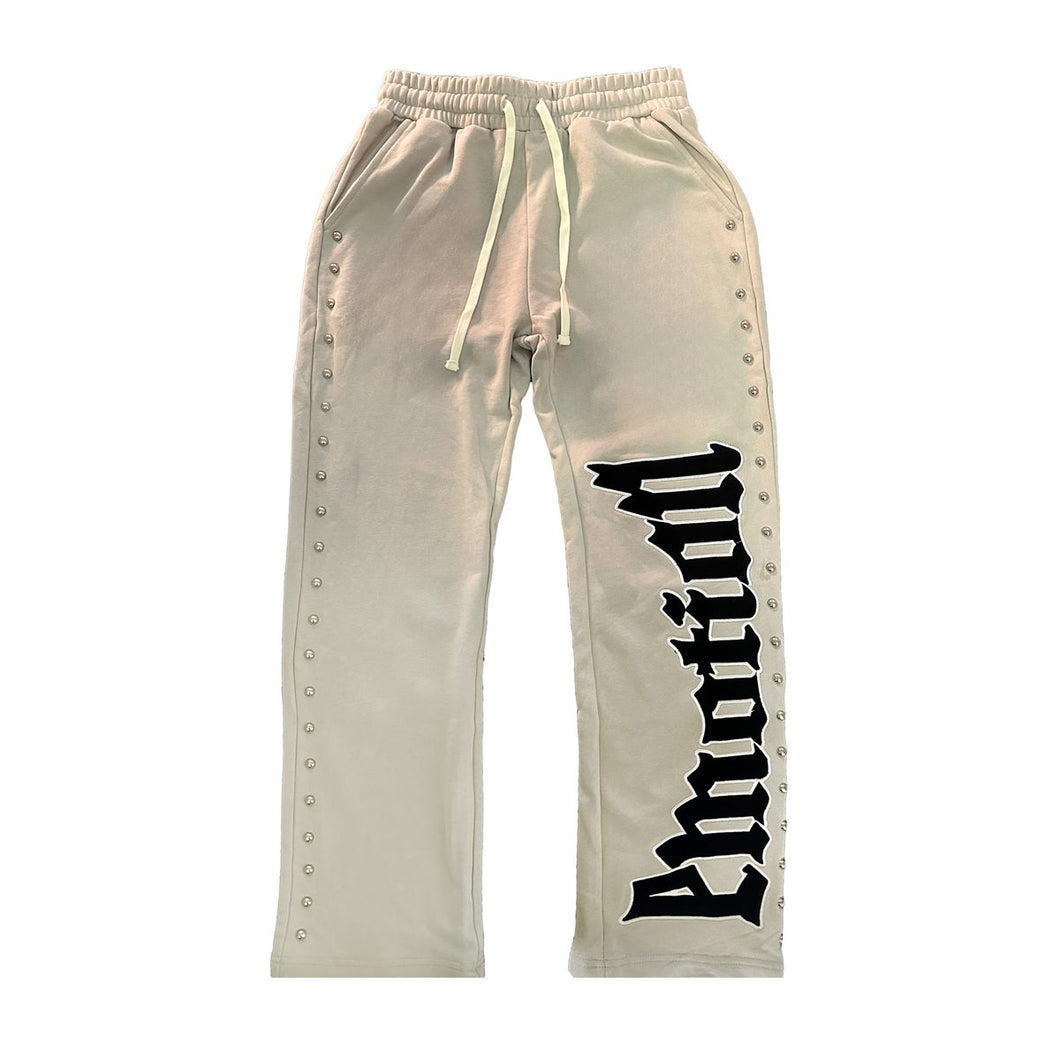 MIXED EMOTIONS Grey 'Crown' Sweatpant
