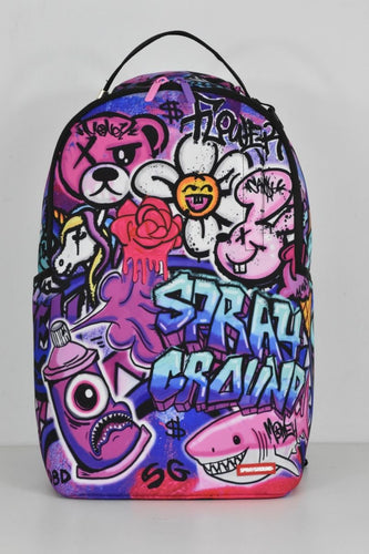 Sprayground GRAFFITI PRINT DLXR BACKPACK