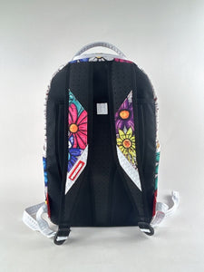 Sprayground DRIPPY GRAFFITI FLORAL DLXR BACKPACK