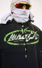 Load image into Gallery viewer, Wrathboy VIPER CROPPED HOODIE (BLACK)