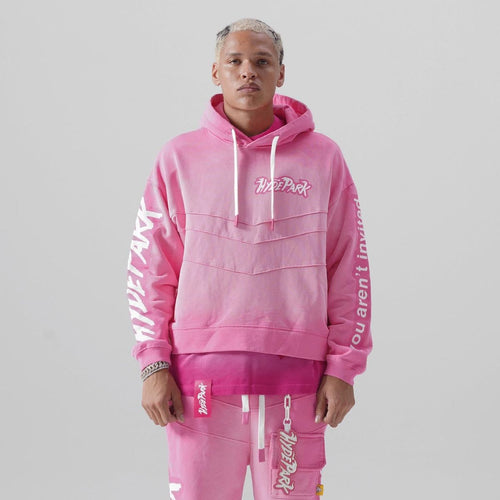 Hyde Park Double Velocity Hoodie (Bubble Gum)