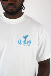 Outrnk We Fly High Ultra Heavyweight T-shirt (White)