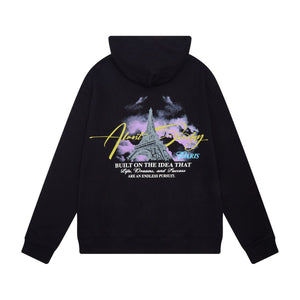 ALMOST SOMEDAY PARIS HOODIE (Black)