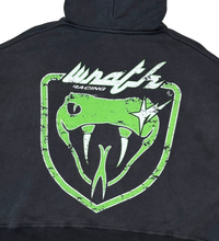 Load image into Gallery viewer, Wrathboy VIPER CROPPED HOODIE (BLACK)