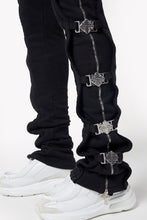 Load image into Gallery viewer, GUAPI Obsidian Black Premium Sweat Pants (Black)
