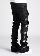 Load image into Gallery viewer, GUAPI Obsidian Black Waxed Premium Denim (Obsidian Black)