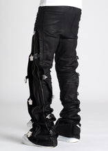 Load image into Gallery viewer, GUAPI Obsidian Black Waxed Premium Denim (Obsidian Black)