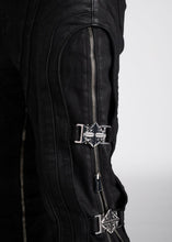 Load image into Gallery viewer, GUAPI Obsidian Black Waxed Premium Denim (Obsidian Black)