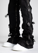 Load image into Gallery viewer, GUAPI Obsidian Black Waxed Premium Denim (Obsidian Black)
