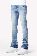 Load image into Gallery viewer, GUAPI Pacific Blue Basics Stacked DenimV2 (Pacific Blue)