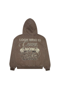 KOFL LAUGH LAST - BROWN - HOODIE