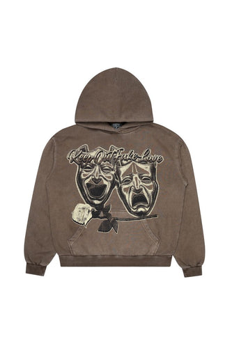 KOFL LAUGH LAST - BROWN - HOODIE