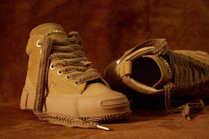 Valabasas "VISION" - WHEAT LEATHER HIGH TOP